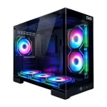 OVO Halo Series Mid Tower ARGB Gaming Casing